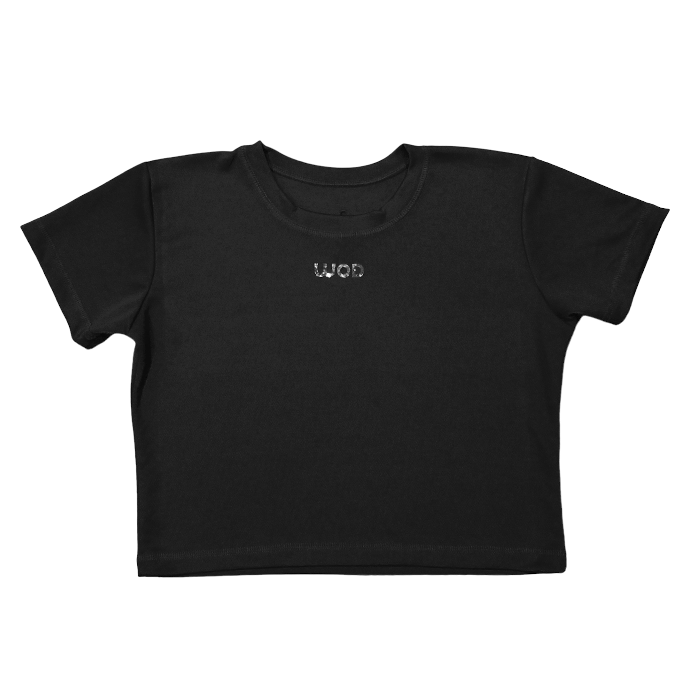 CropTop Negro Fit